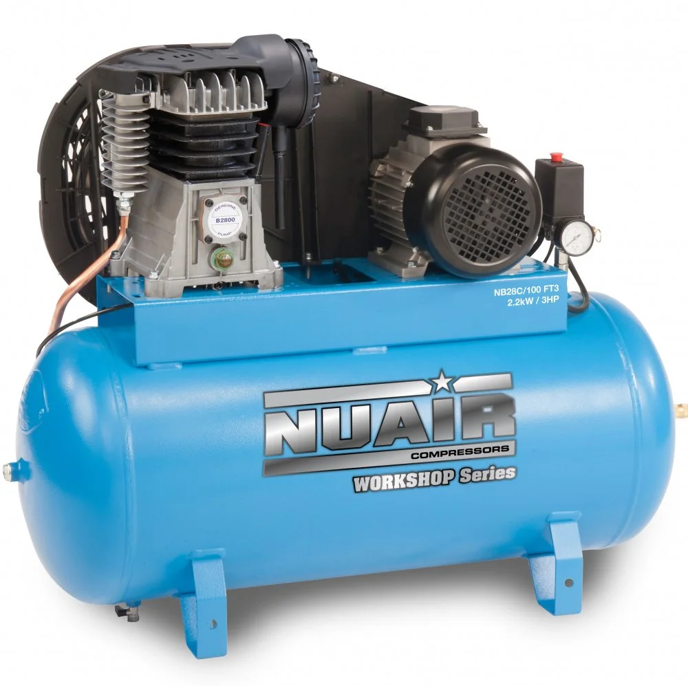 NUAIR Workshop Series Air Compressor - 100 FT3, 3 HP