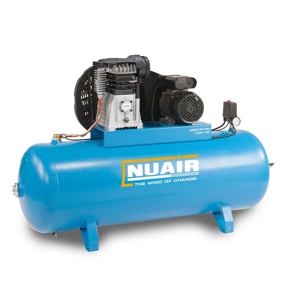 NUAIR NB3800B-PRO/200 Industrial Air Compressor