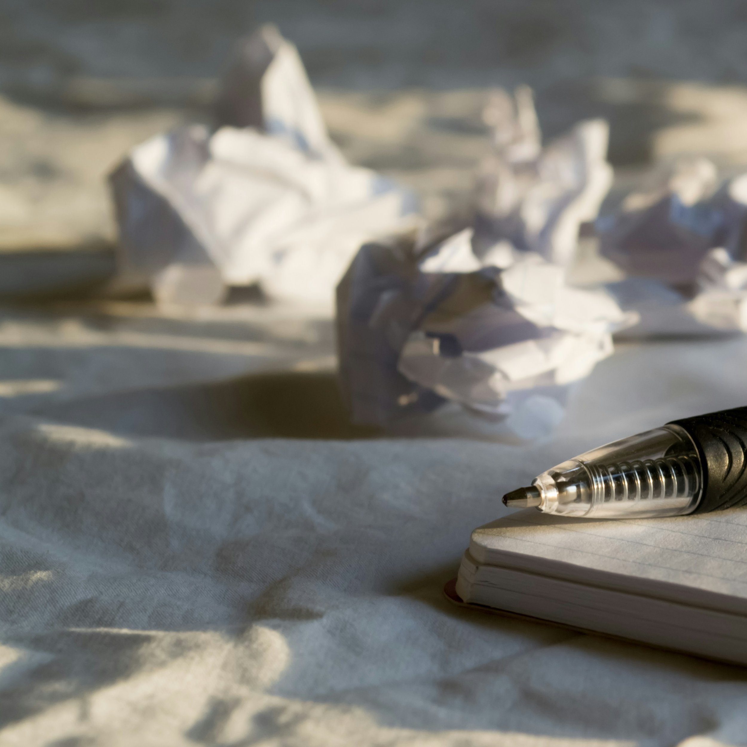 It can be hard to write