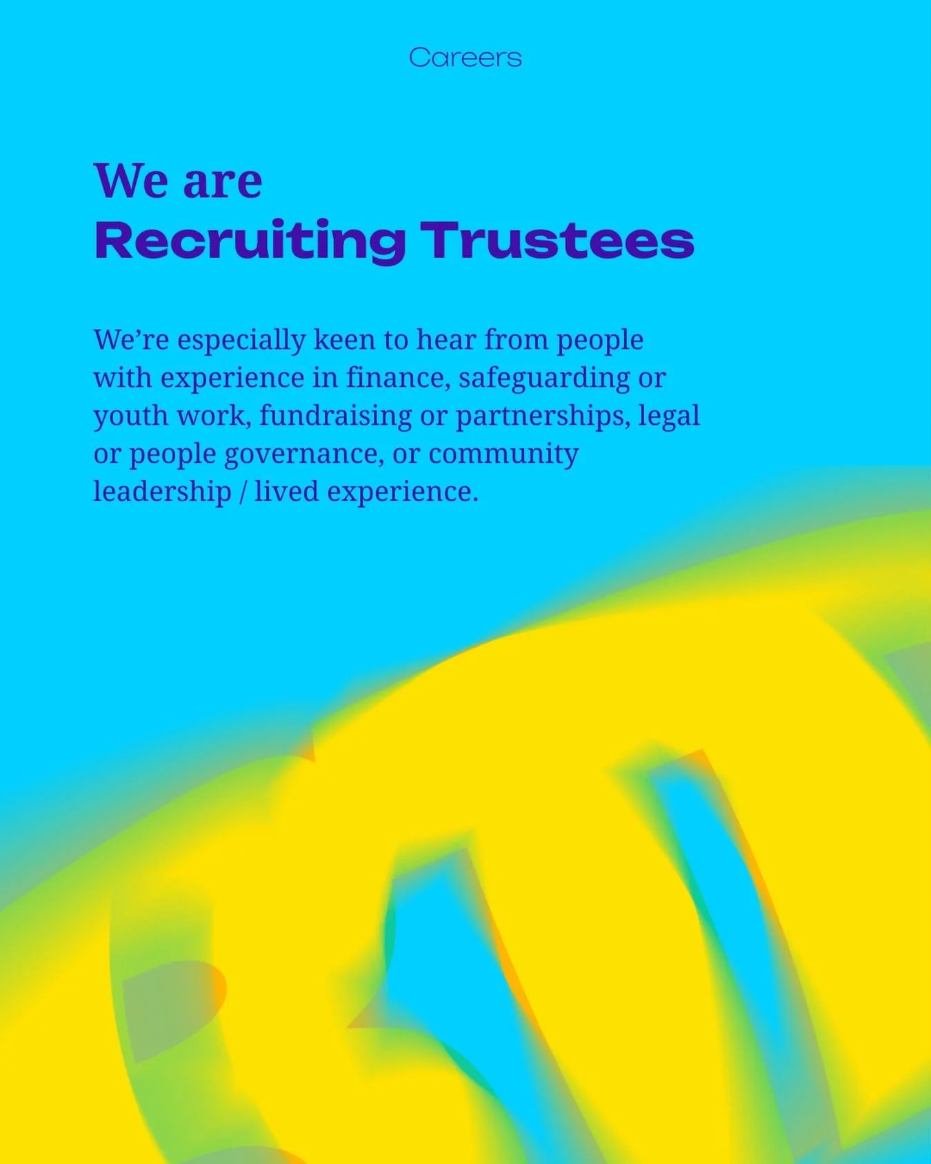 Beyond the Bias is currently recruiting new Trustees to join our Board as we enter an important new phase of growth, including our registration as a charity.

Beyond the Bias is a London-based social mobility organisation supporting young people aged