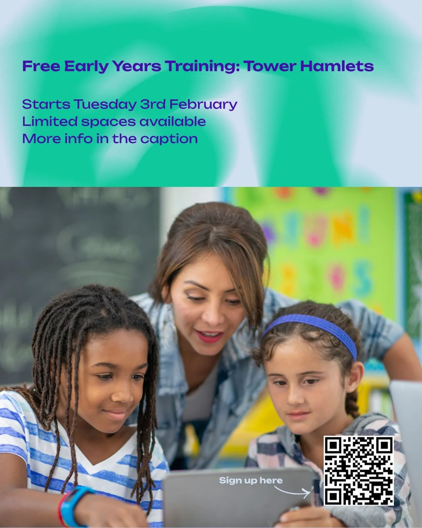 📢 New Course Alert &ndash; Free Early Years Training starting in Tower Hamlets this February!

Want to start a career working with children? This free Skills Bootcamp is your fast-track route into the Early Years sector.

🗓️ Starts: Tuesday 3rd Feb