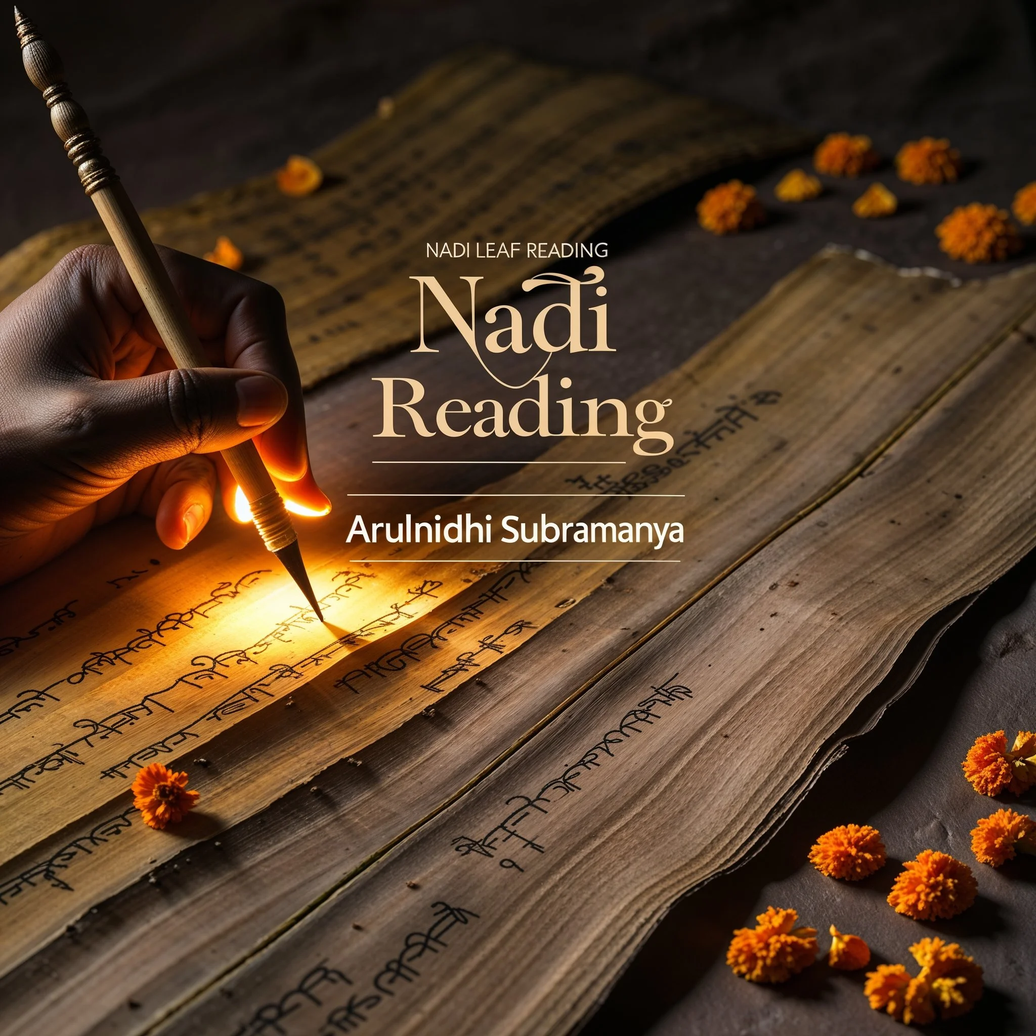 Nadi Leaf Reading with Arulnidhi Subramanya Indian Nadi Reader 5 days