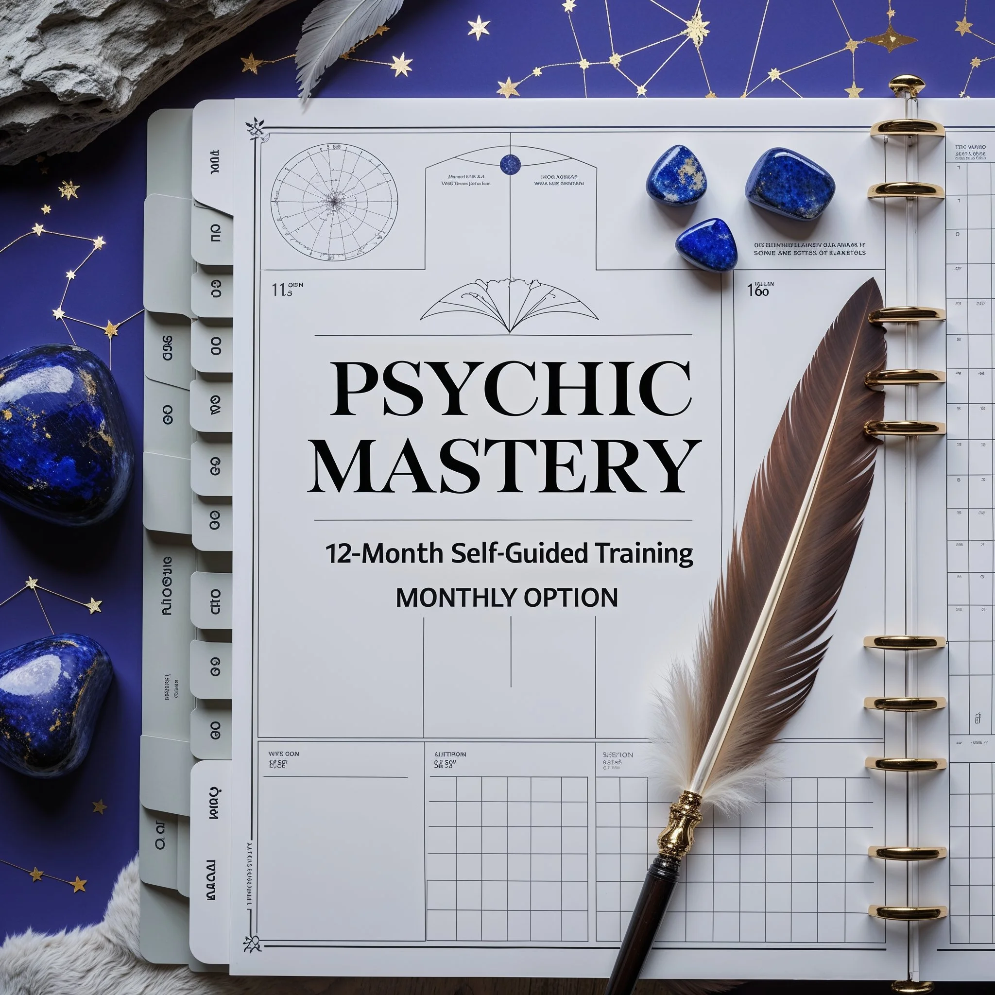 Psychic Mastery: 12-Month Self-Guided Training with Chaya - Monthly Option