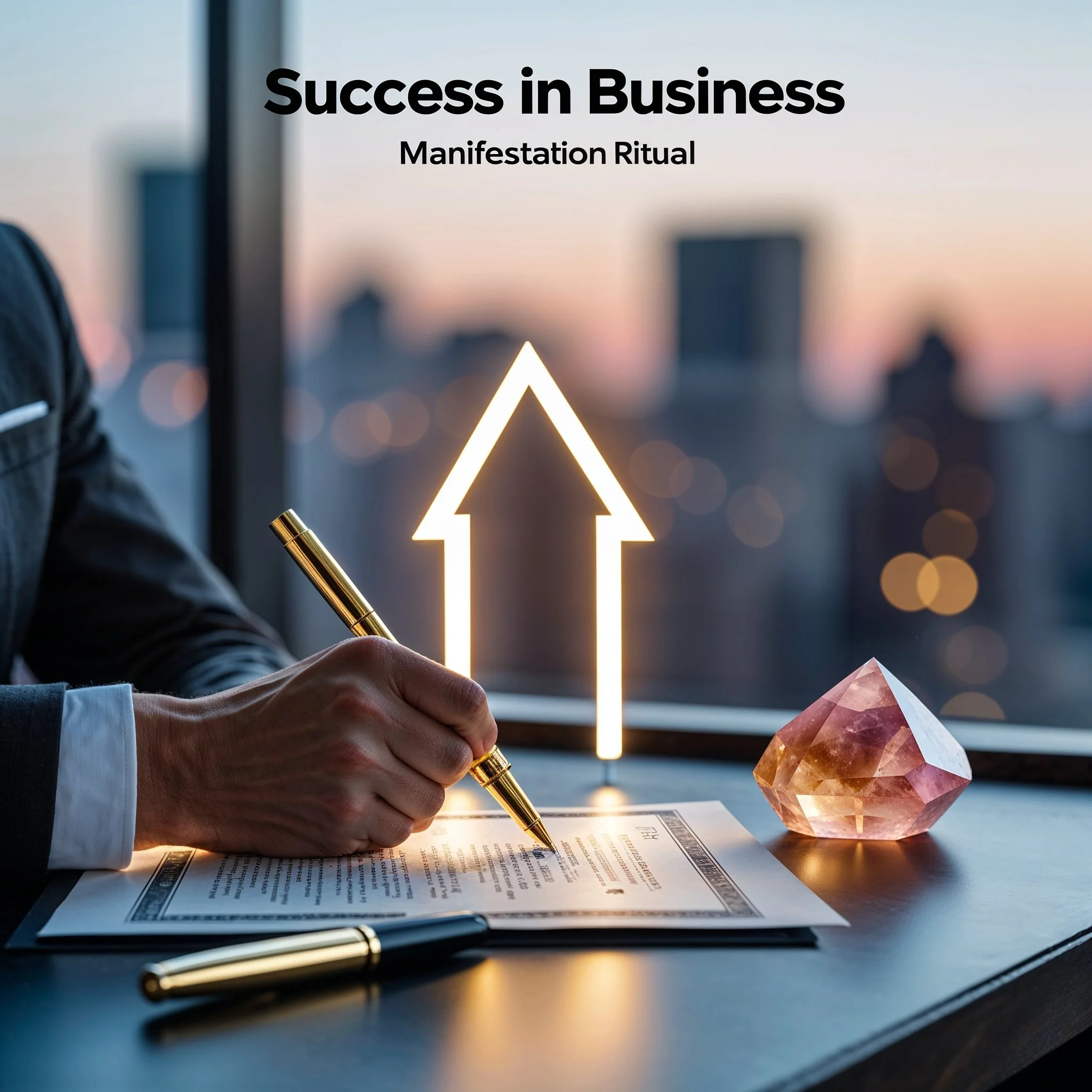 Success in business manifestation ritual