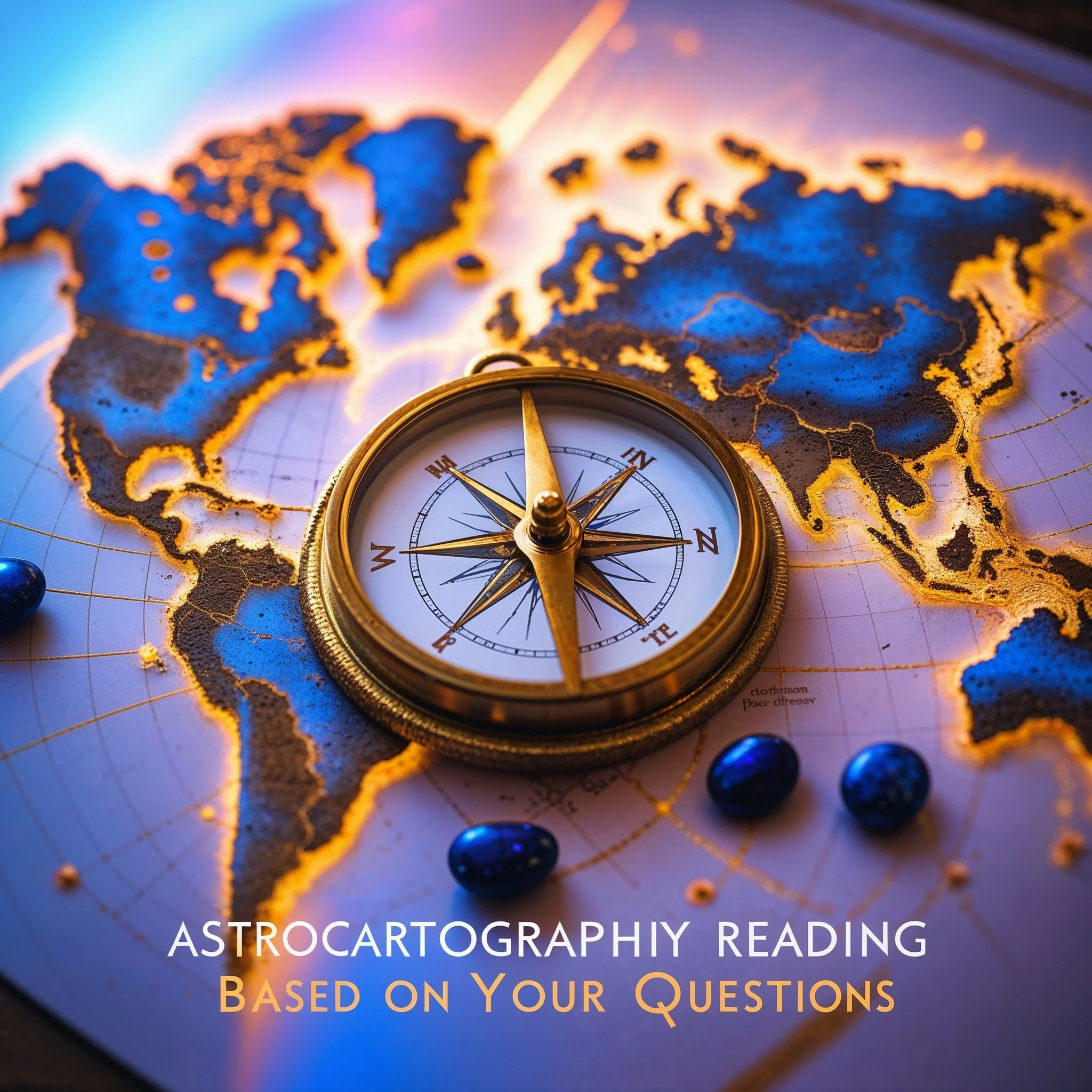 Astrocartography Reading based off your questions