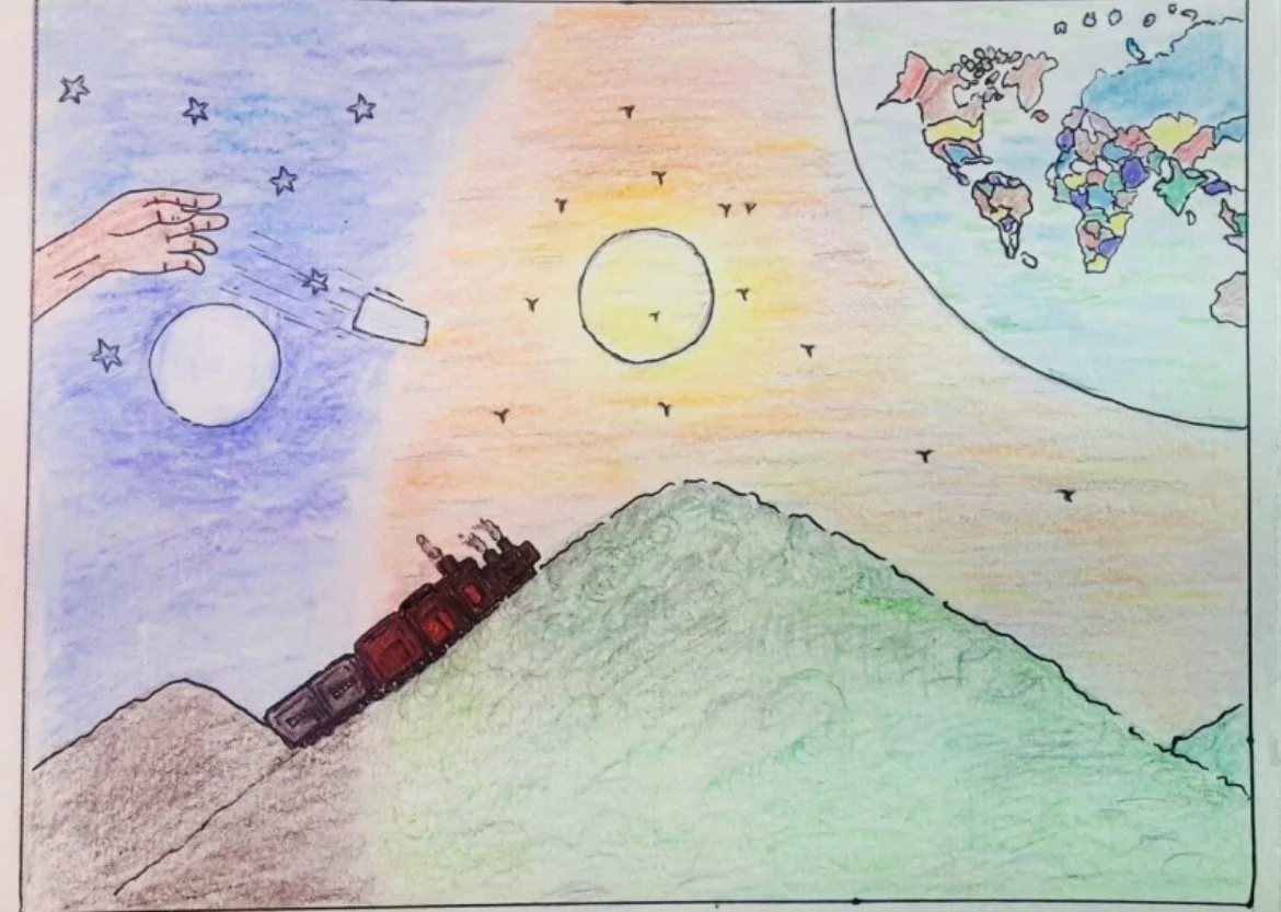 The Chalk- “Who can guess that precise moment when your world is going to change?" * Dumb Fred episode 3