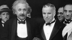 Einstein and Chaplin. When the great scientist met the great artist