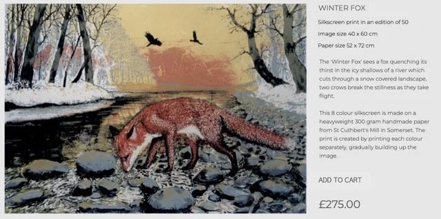 Winter Fox- Tim Southall