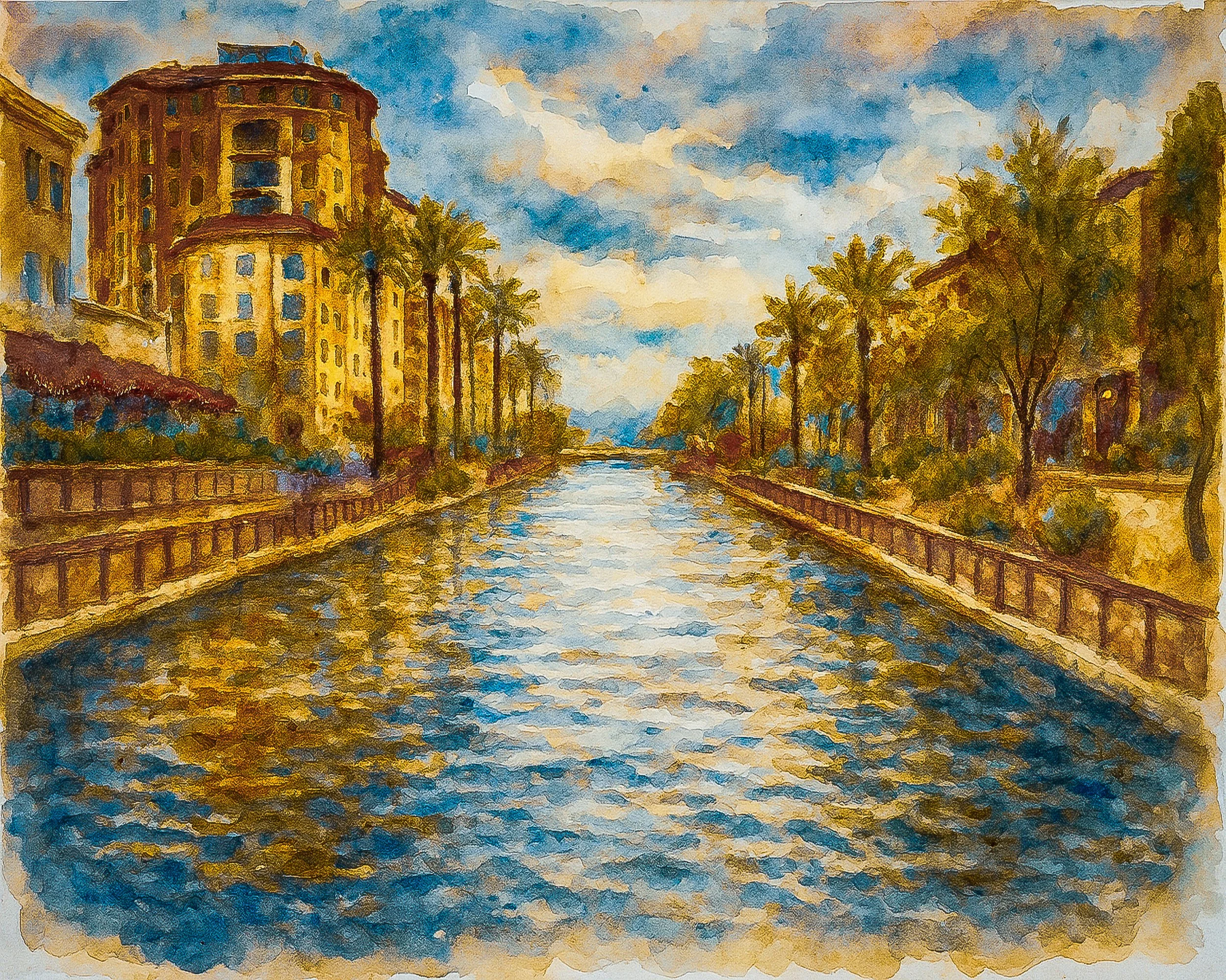 Scottsdale, Arizona 10 x 8 by Clifford Jones.jpg