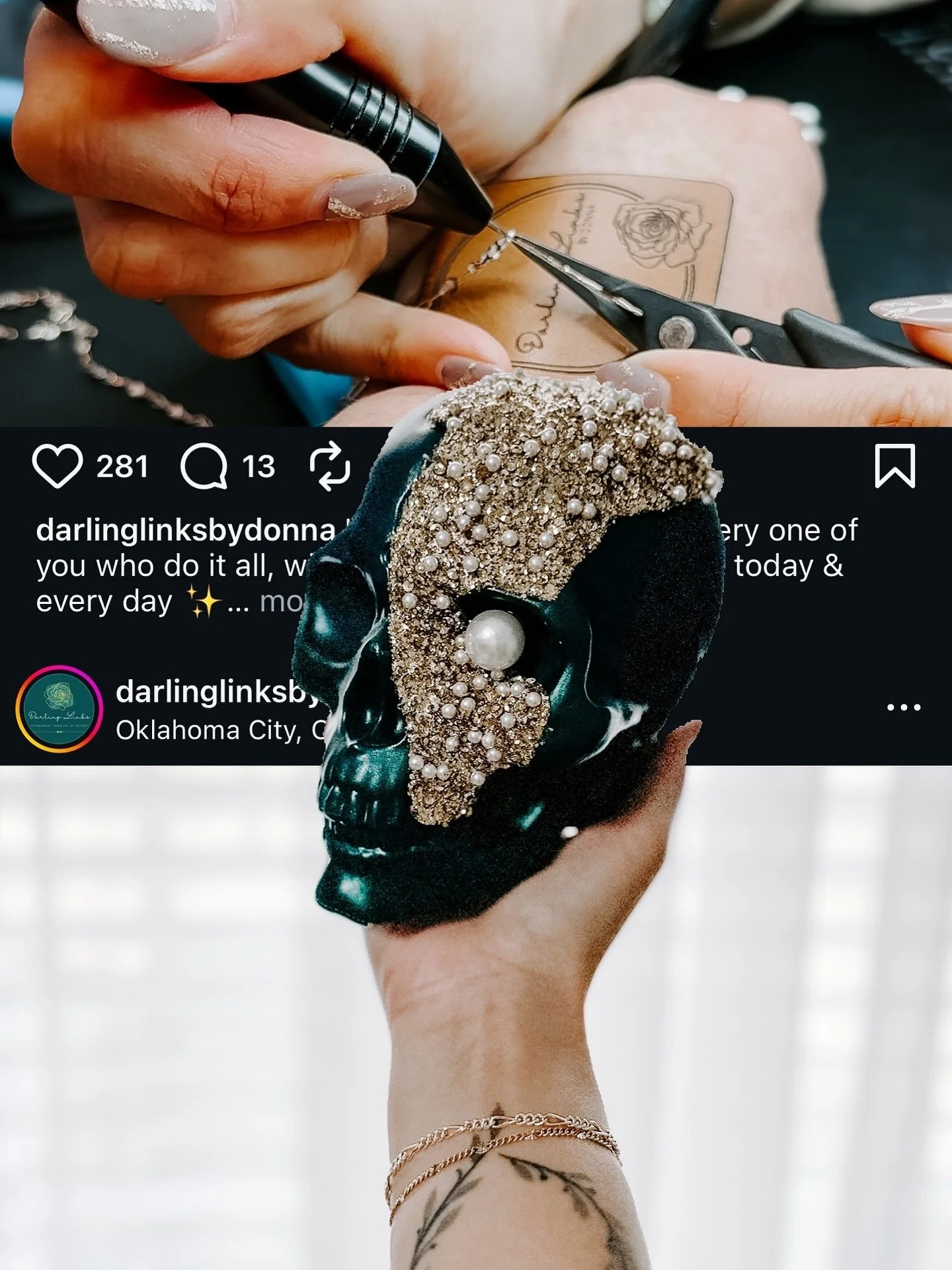 Spook season but make it sparkle ✨
With the cooler temps coming through, fall calls for cozy fits & jewelry that stays put — all season long. Whether it’s your first link or your next stack, I got you 😉
#permanentjewelry #permanent