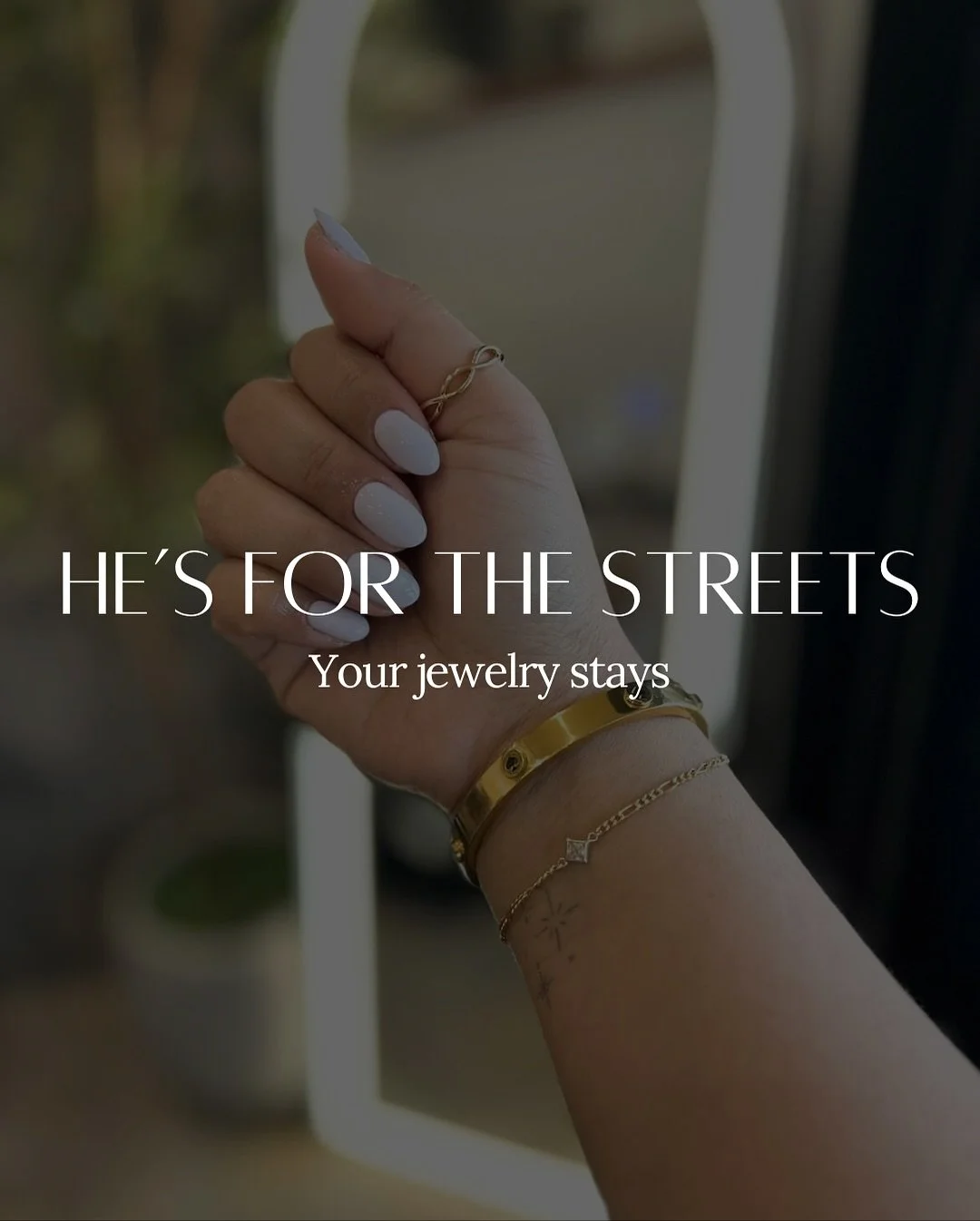 He&rsquo;s for the streets but your jewelry stays 💎💋

Need I say more? I got chu, beautiful 😉 

#permanentjewelry #permanentjewelryokc #okc #midtownokc #smallcreator #womanownedbusiness #minimalistjewelry #blockhim #bookme