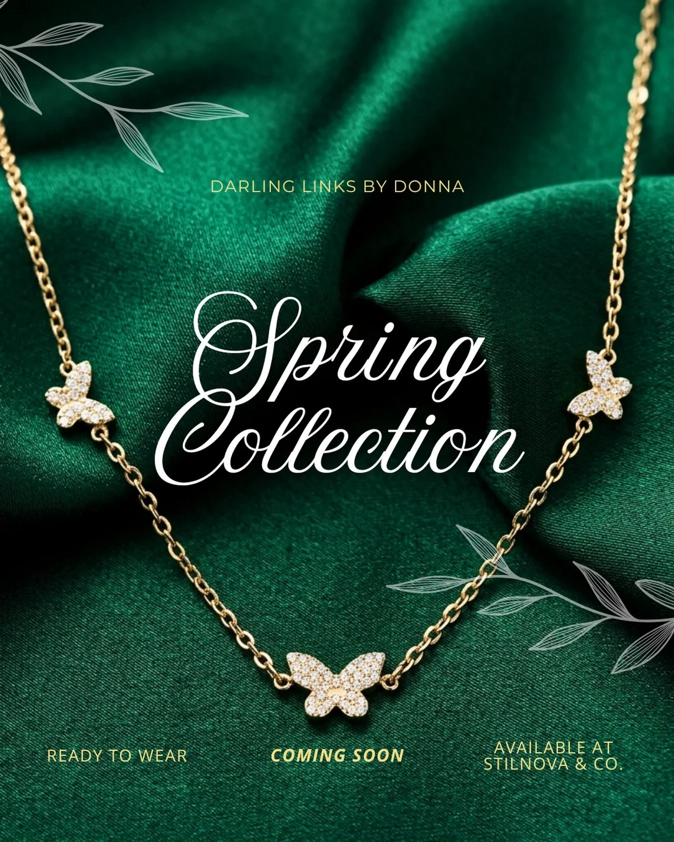 You didn&rsquo;t think I was going to stop at the Sweetheart Collection, did you? 

The Spring Collection is almost here 🦋 &mdash; &amp; I have a feeling these won&rsquo;t last long! 🌷

Come see it in person at the @midtownokc Walkabout next Saturd