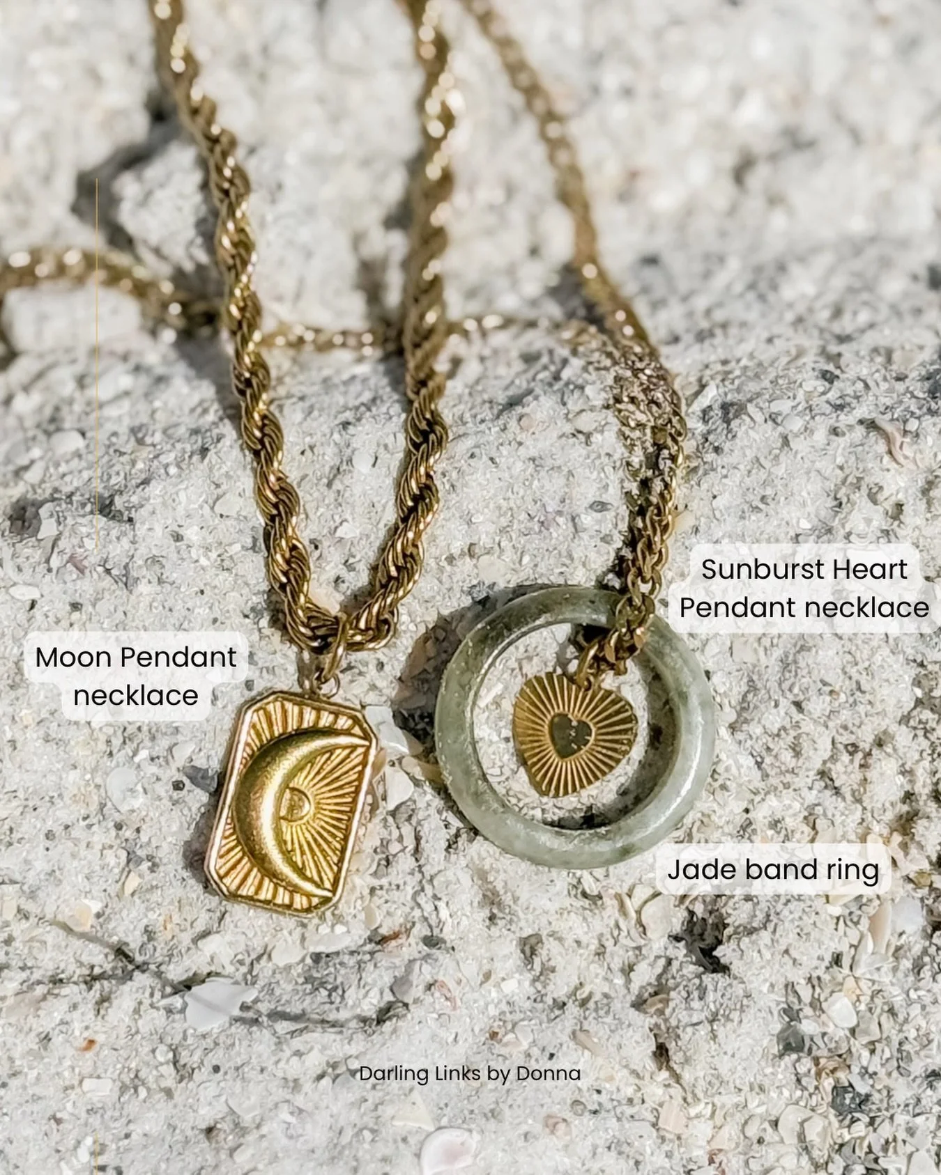 To the beach &amp; back 🏖️
The gold stayed exactly where it was ☀️ 

#permanentjewelry #permanentjewelryokc #midtownokc #okc #waterproofjewelry
