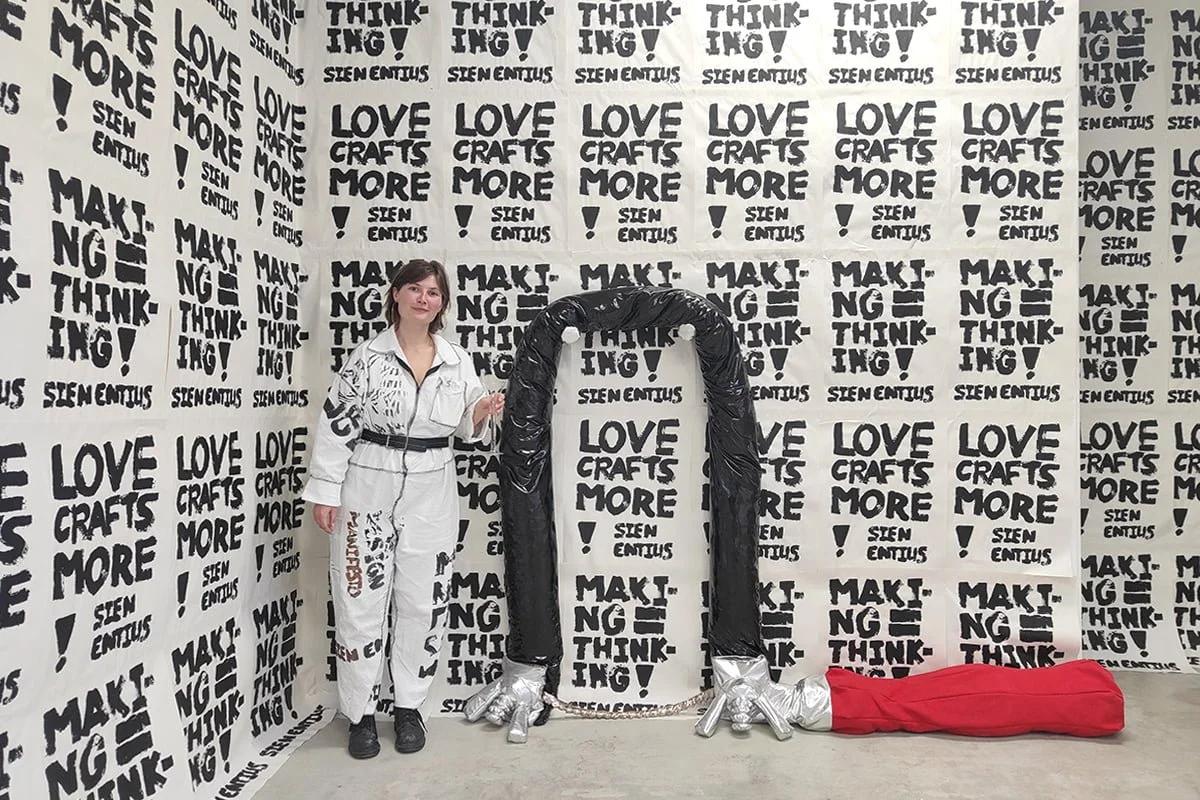 Sien Entius bij Salon Veneman