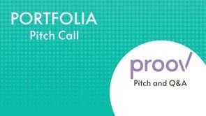 Proov Pitch and Q&A