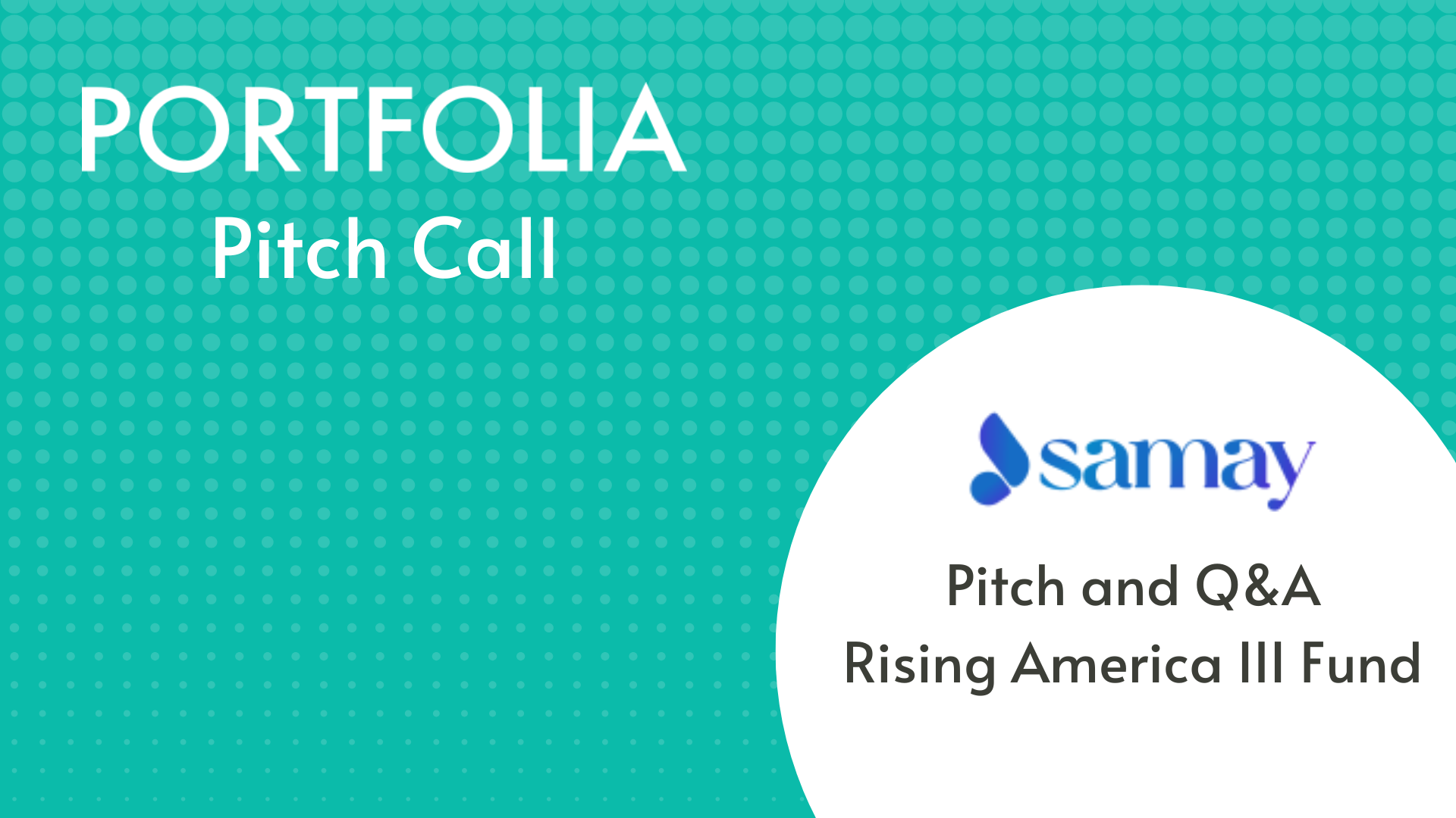 Samay Health Pitch and Q&amp;A