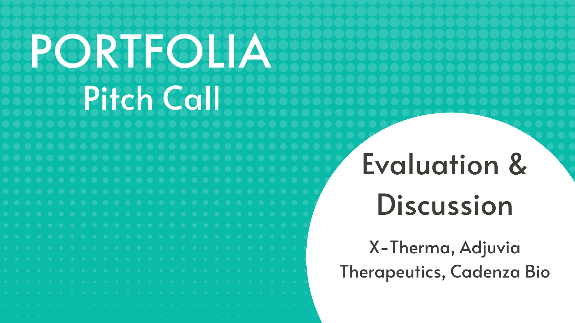 X-Therma, Adjuvia Therapeutics, &amp; Cadenza Bio Evaluation &amp; Discussion