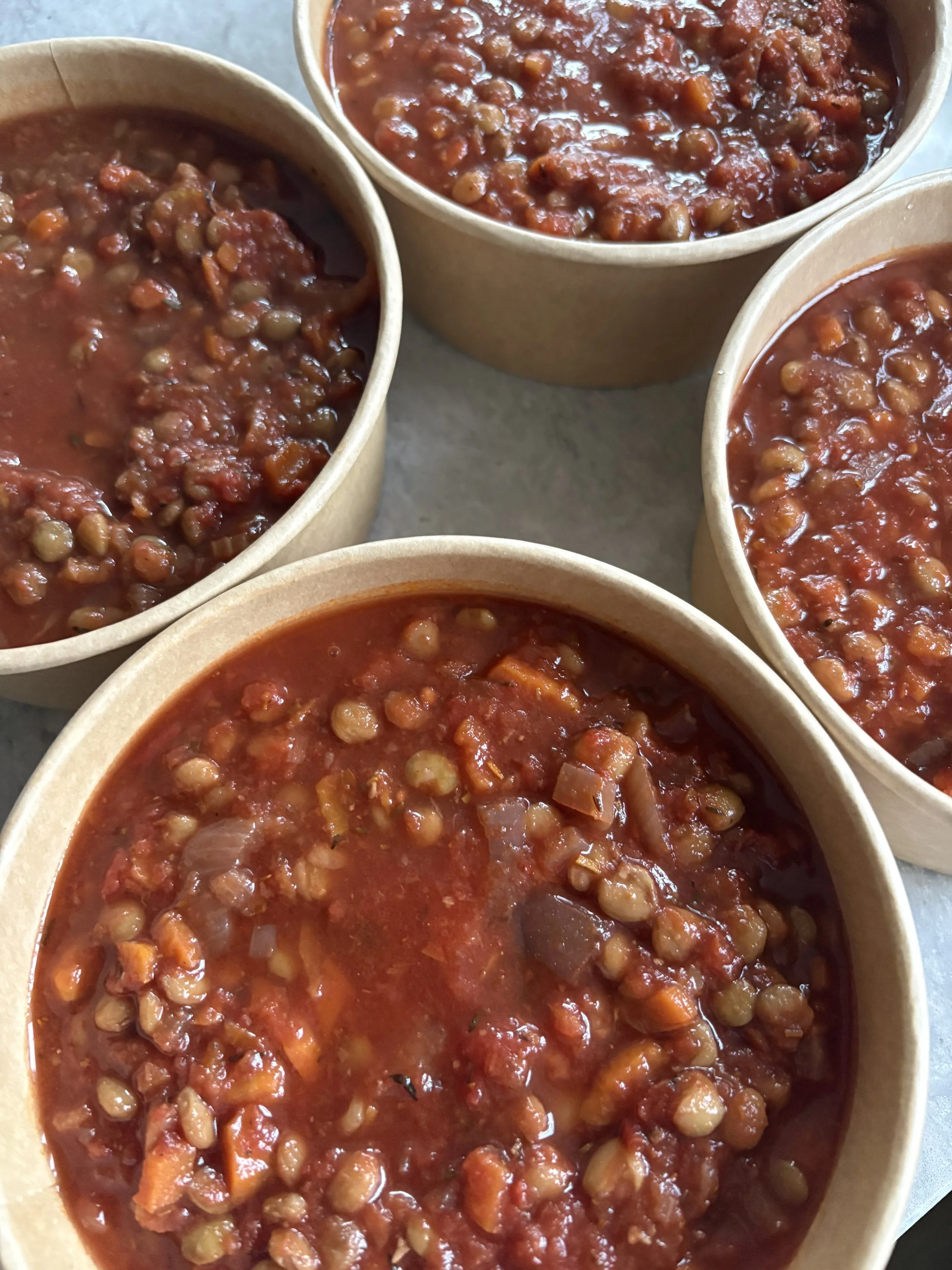Tuscan Lentil Soup (GF, DF, Ve)