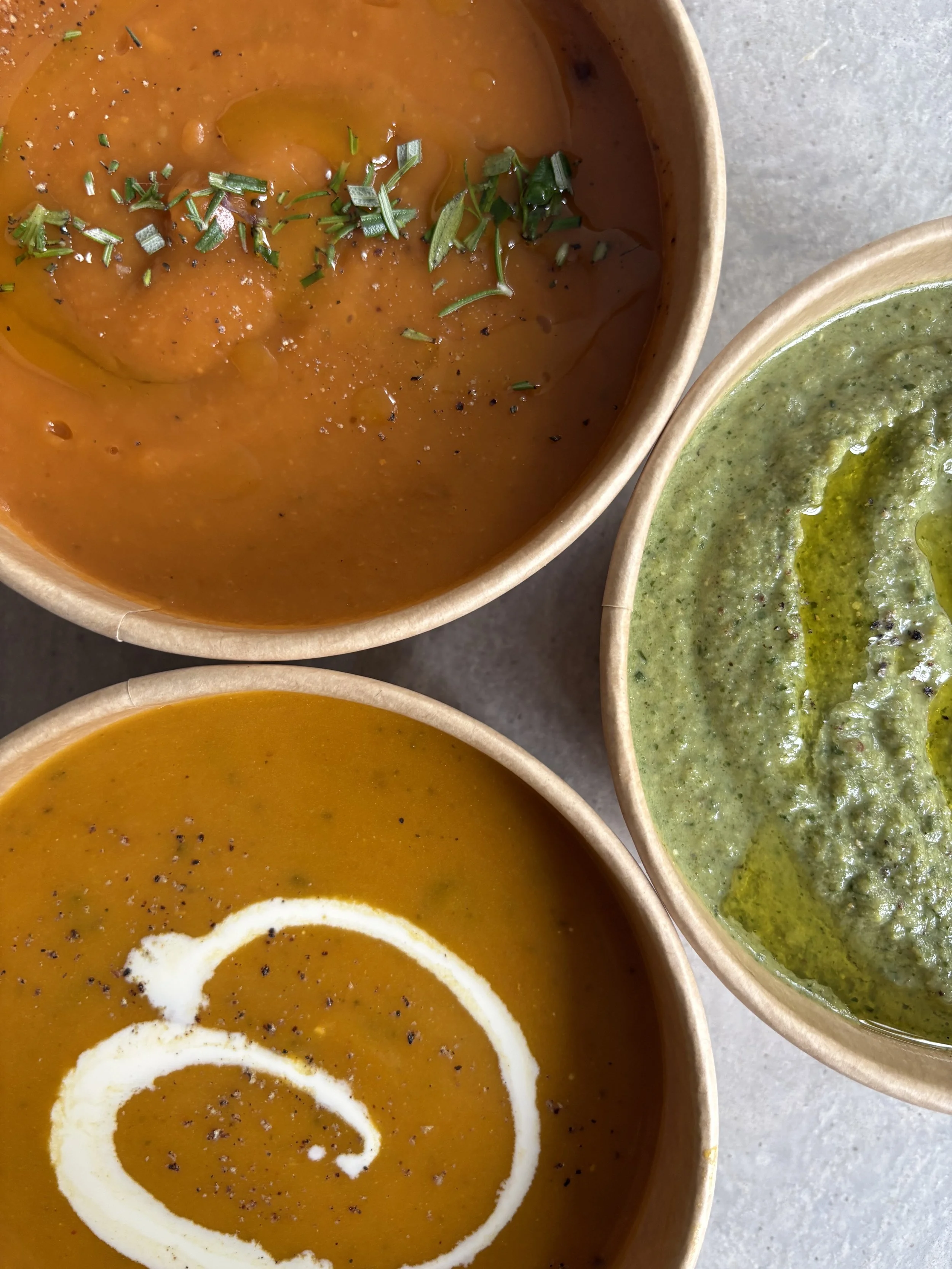 Roasted Sweet Potato & Rosemary Soup (GF, DF, Ve)