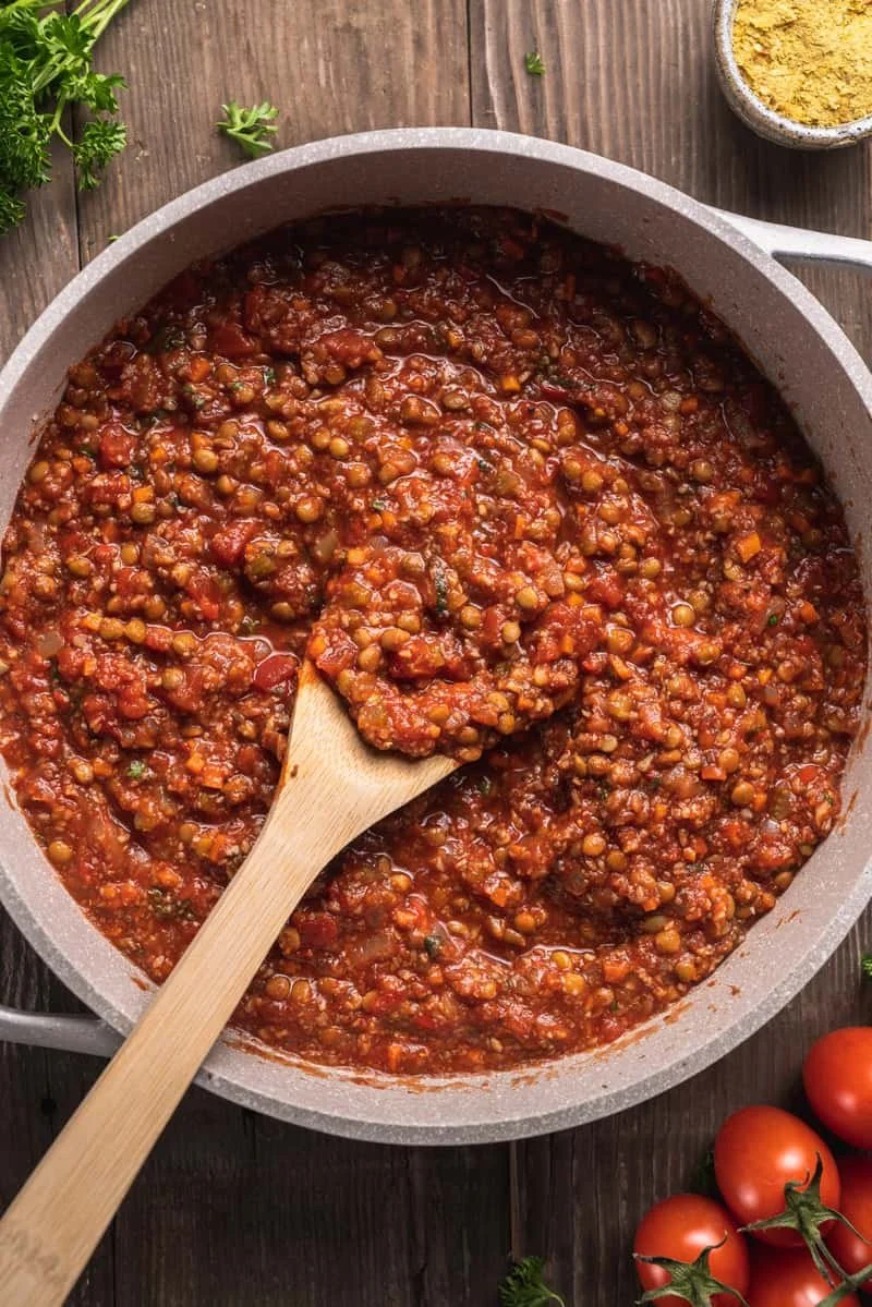 Frozen Italian Lentil Bolognese (GF, DF, Ve)