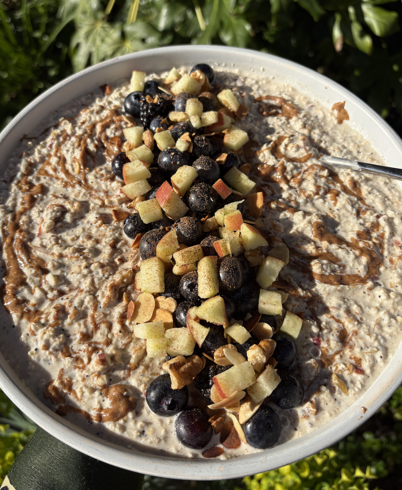 Spiced Apple Bircher Pot