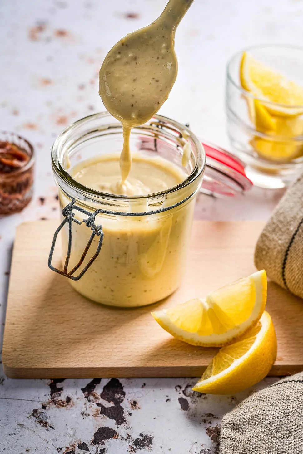 High Protein Creamy Caesar Style Dressing
