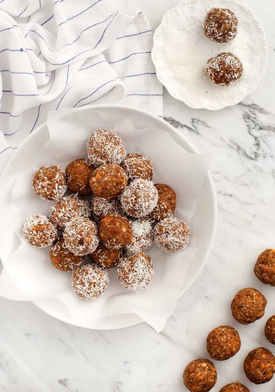 Raw Carrot Cake Energy Balls