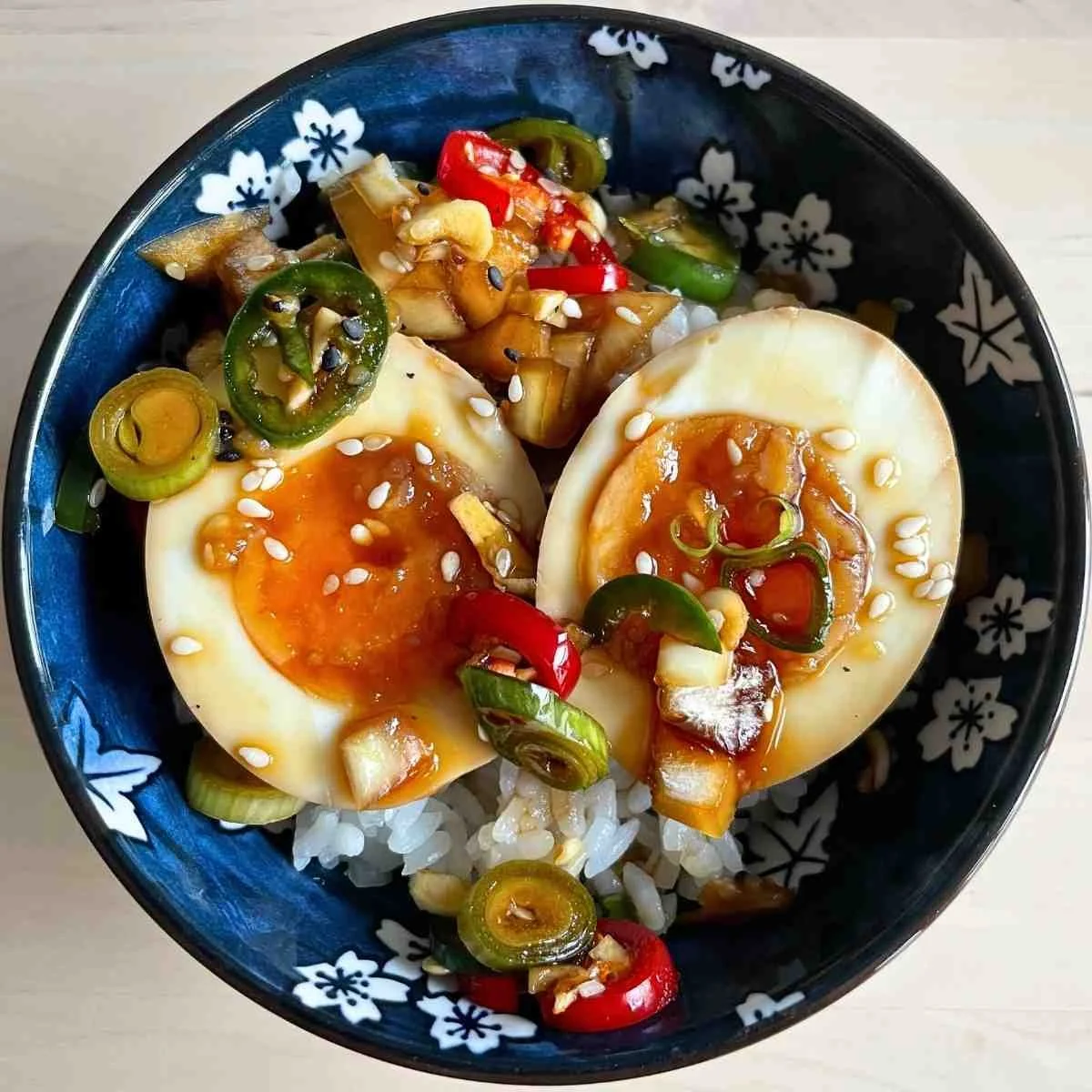 Korean Marinated Eggs Protein Pot
