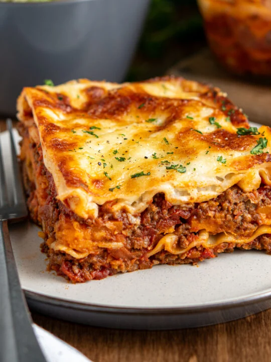 Slow Cooked Beef Ragu Lasagne