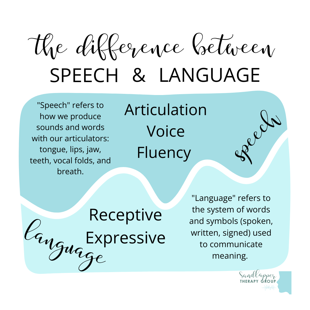 The Difference Between Speech and Language: What Parents Need to Know