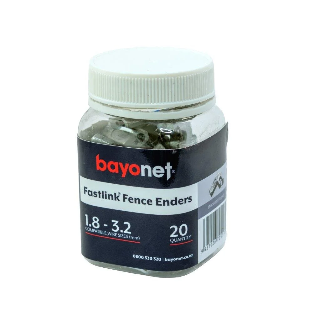 Bayonet Fastlink Fence Ender 20 pack