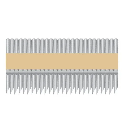 Collated Barbed Knurled Staples