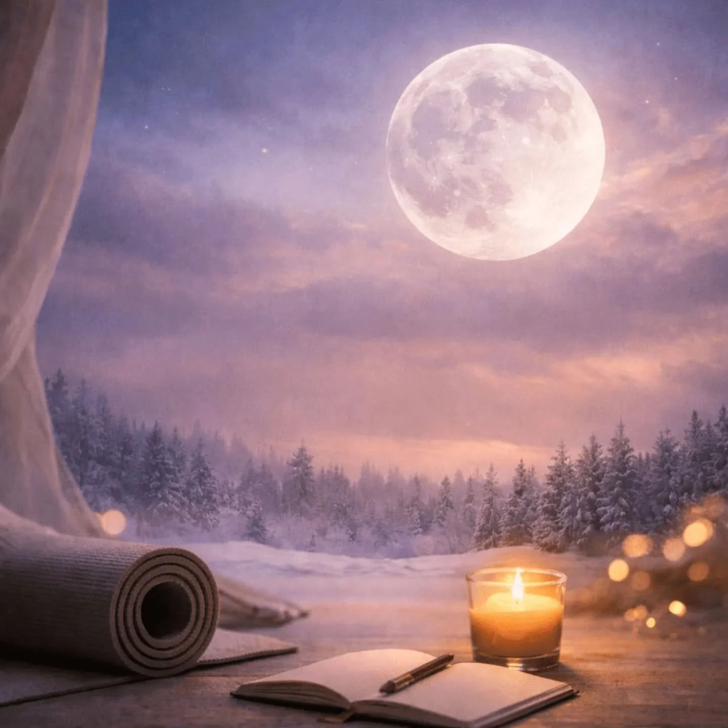 Feb 1 2026. 7-8:30p.m. 
&bull;Moving gently.
&bull;Resting deeply.
&bull;Letting go with intention.
😉