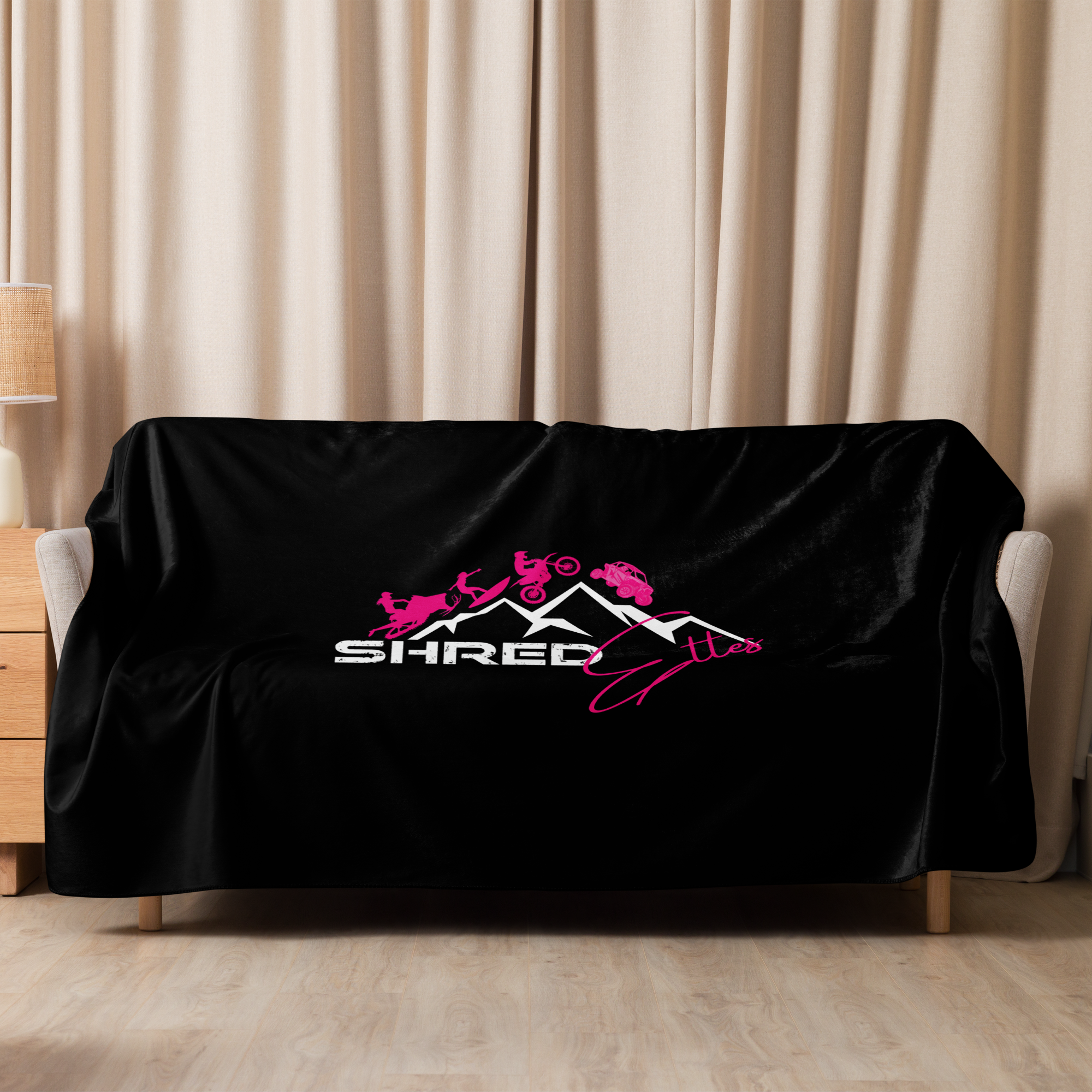Shredettes Sherpa blanket