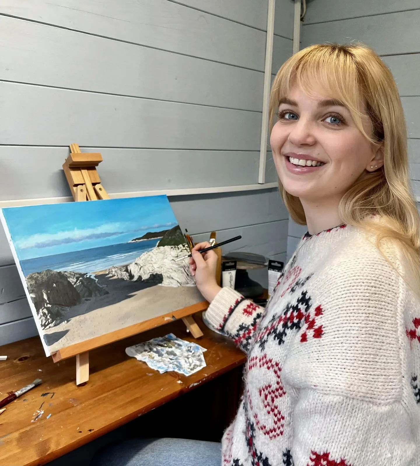 Realised that I have never introduced myself on this page so, hello! I'm Lily🙋🏼&zwj;♀️

I'm a self taught acrylic and digital artist based in Westbury, Wiltshire. I live with my Fianc&eacute;e and our rescue dog, Vanilla 🐕

Growing up in the Fores