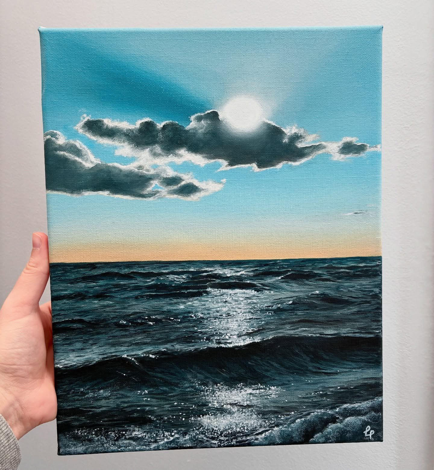 &lsquo;Horizon&rsquo; - 9.5&rdquo; x 11.8&rdquo; acrylic on canvas 

Original painting and fine art prints now available on my website lilypardoeart.co.uk 🌊

#acrylicartist #wiltshire #ocean #acrylicpainting #seascape