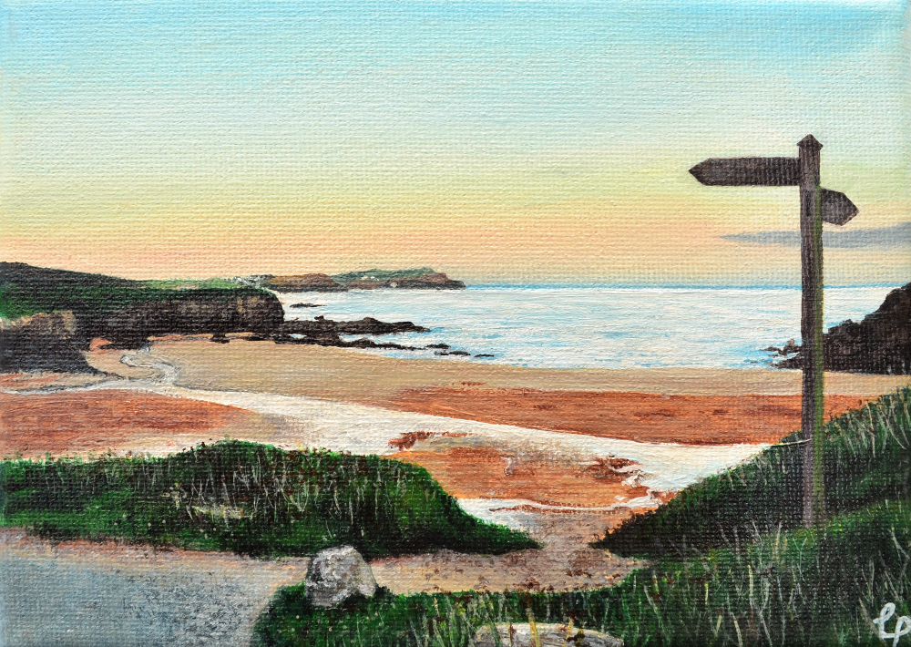Trevone Beach Fine Art Print