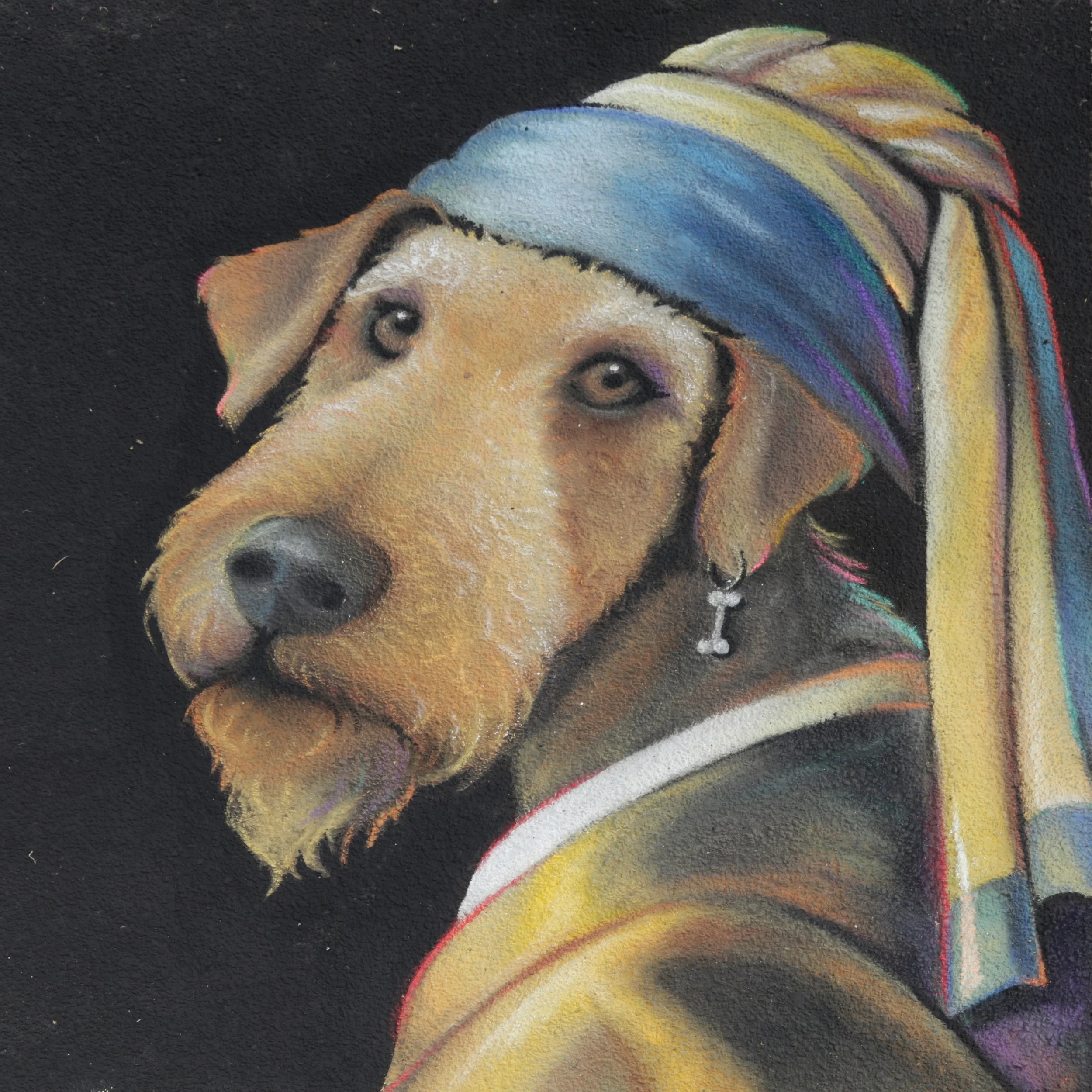 GARCIA, KAYLA - BEST IN FESTIVAL #2 - "DOG WITH A BONE EARRING" - PHOTO BY BRIAN BIERY