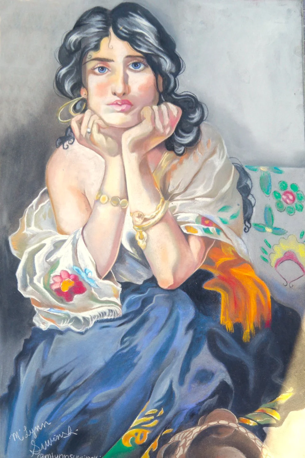 SUWINSKI, M'LYNN - BEST NEW ARTIST - "GIRL WITH THE TAMBOURINE" - PHOTO BY BRIAN BIERY