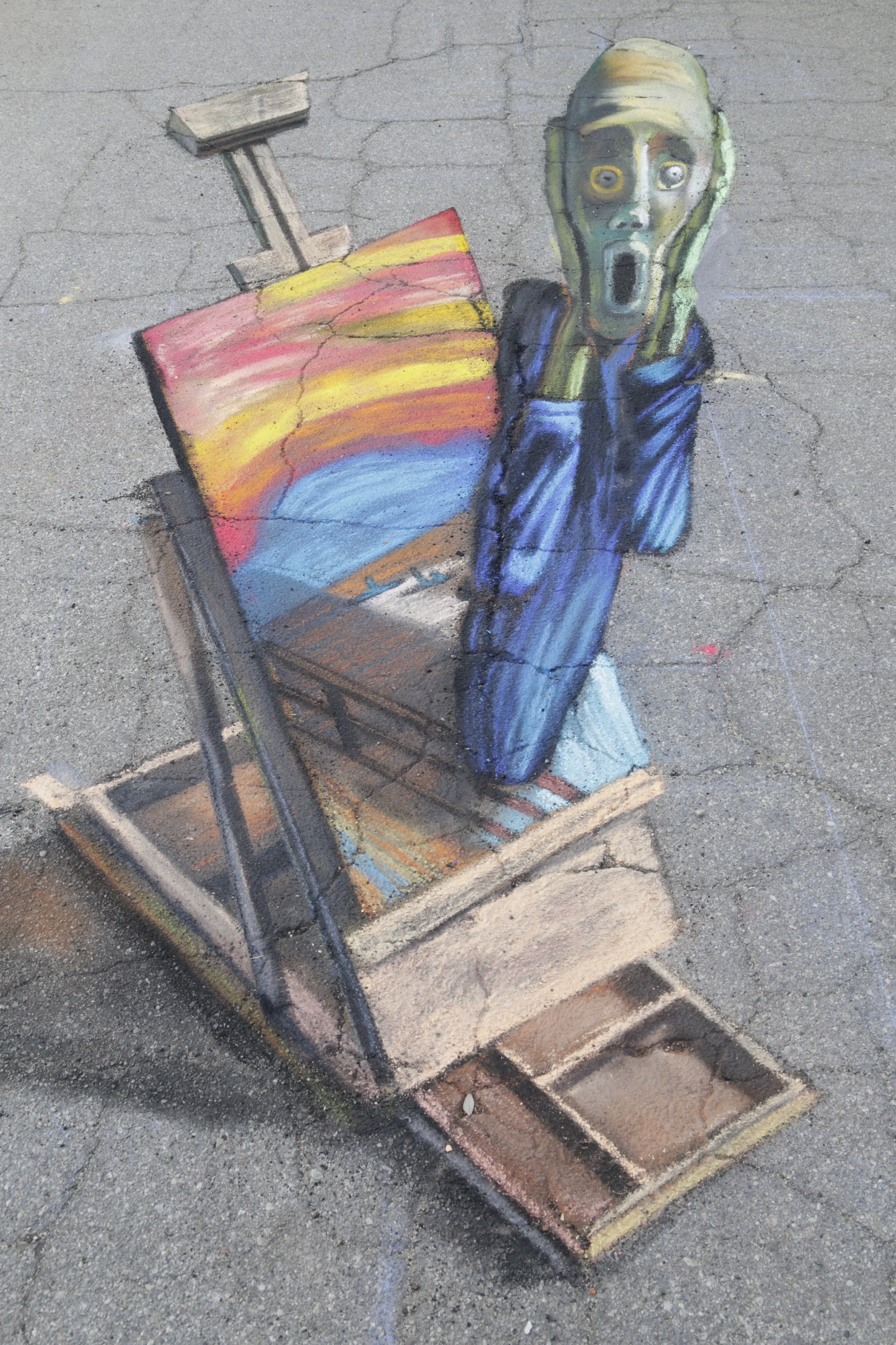 JIMENEZ, JULIO - BEST 3-D EFFECT - "THE SCREAM" - PHOTO BY BRIAN BIERY