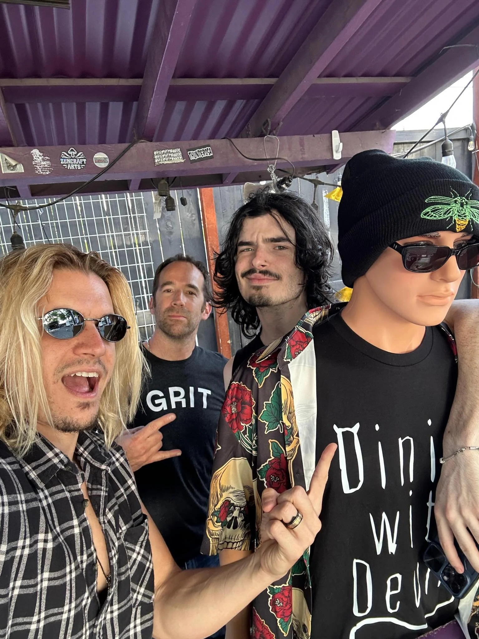 What do we name this mannequin? So guys, big issue. We got a mannequin for our merch and like the idiots we are forgot to give him a name. We would love some help on this if you have any ideas, winner gets a free T-shirt