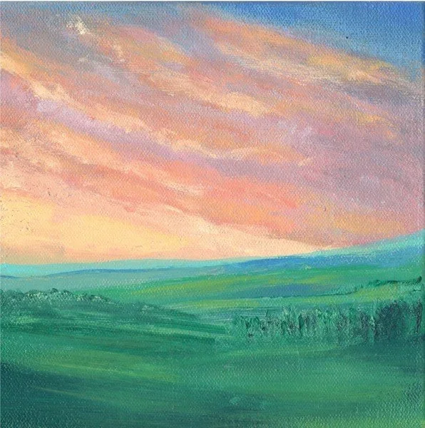 Ginger Sunset
(companion piece to "I Am the Deluge")

Acrylic on canvas, 8 x 8 — $128
Available-TopekaArtGuild.org