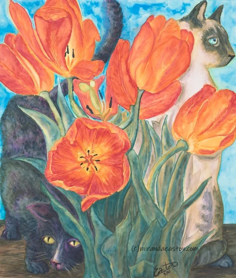 We are Siamese

Watercolor inks canvas framed, 11 x 13 — $486
Available