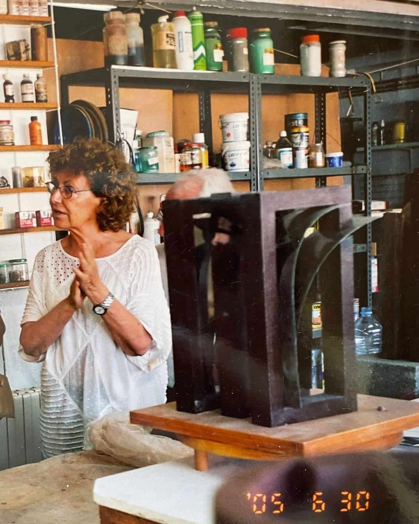 Elisa al seu estudi de Cerdanyola ✨ 

#ElisaArimany in her #artstudio in #CerdanyoladelValles 
#sculptor