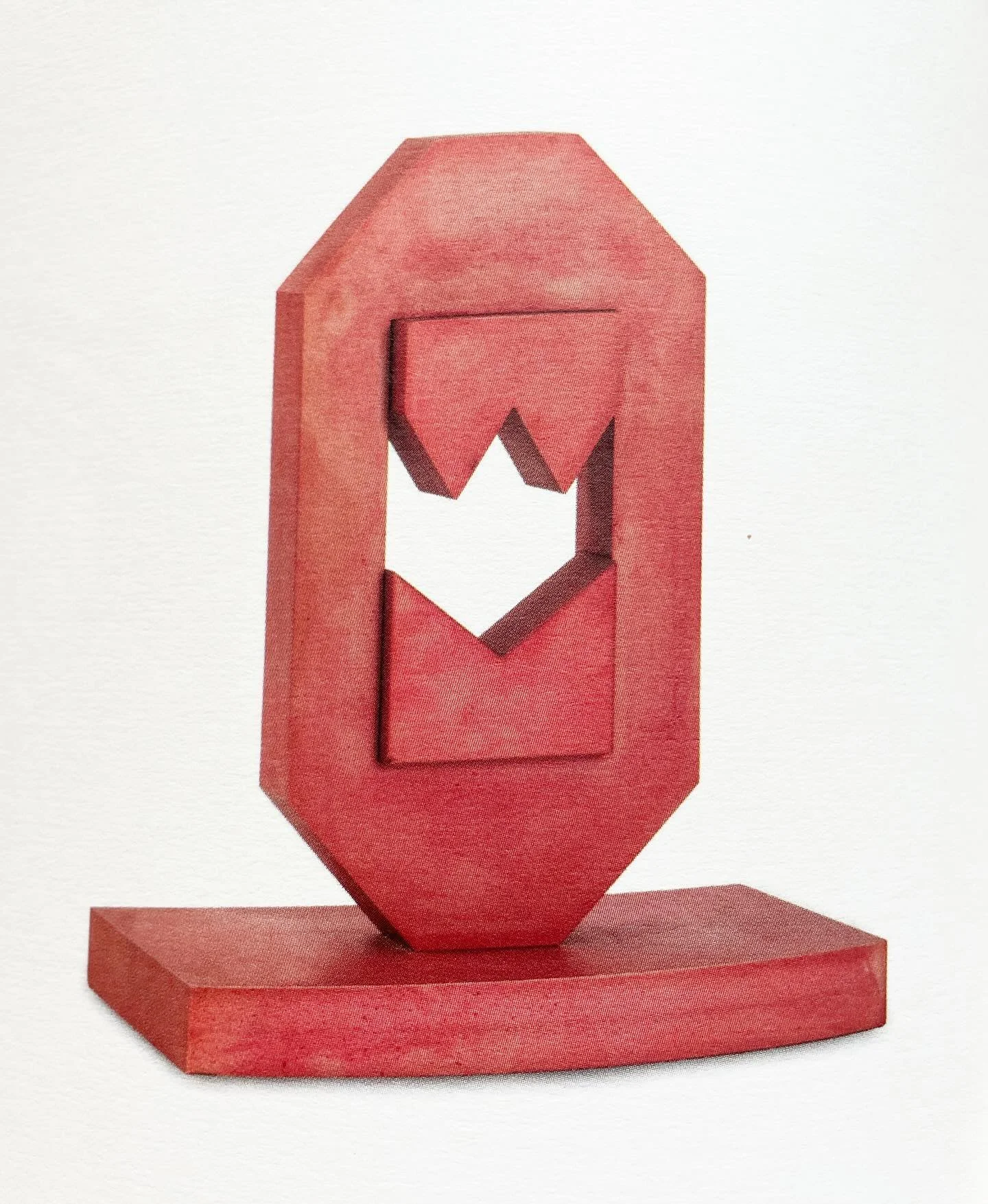 🔴 &ldquo;Strength,&rdquo; 2000 - red aluminum 40x30x17 cm 

🔷 &ldquo;Time,&rdquo; 2000 - blue aluminum 32x35x35 cm 

#ElisaArimany