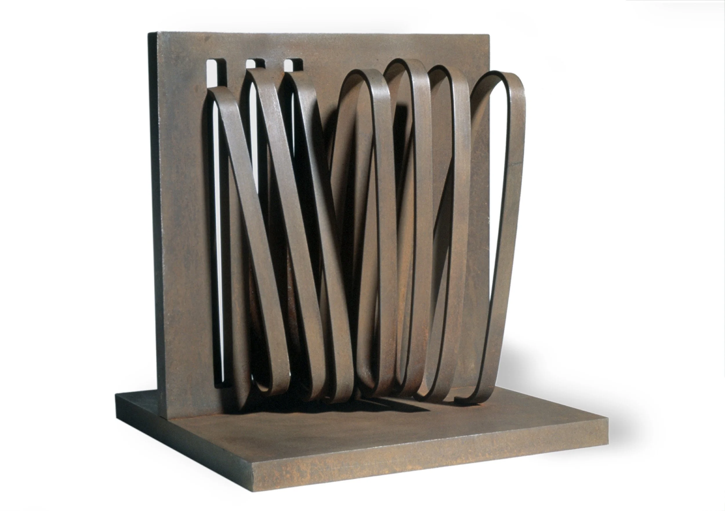 Numerus Clausus, 2000, Weathering Steel 31 x 29 x 29 cm