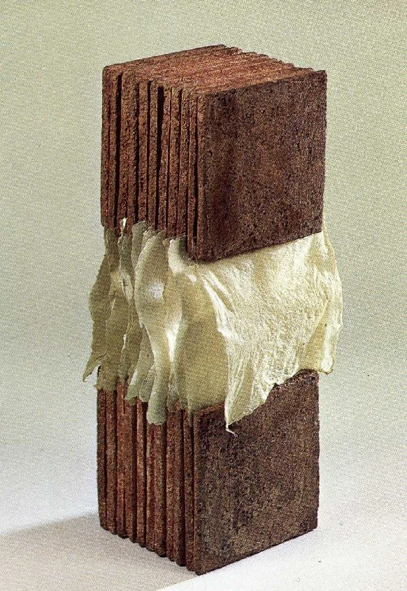 Standing, 1986, Earth and Paper Series 