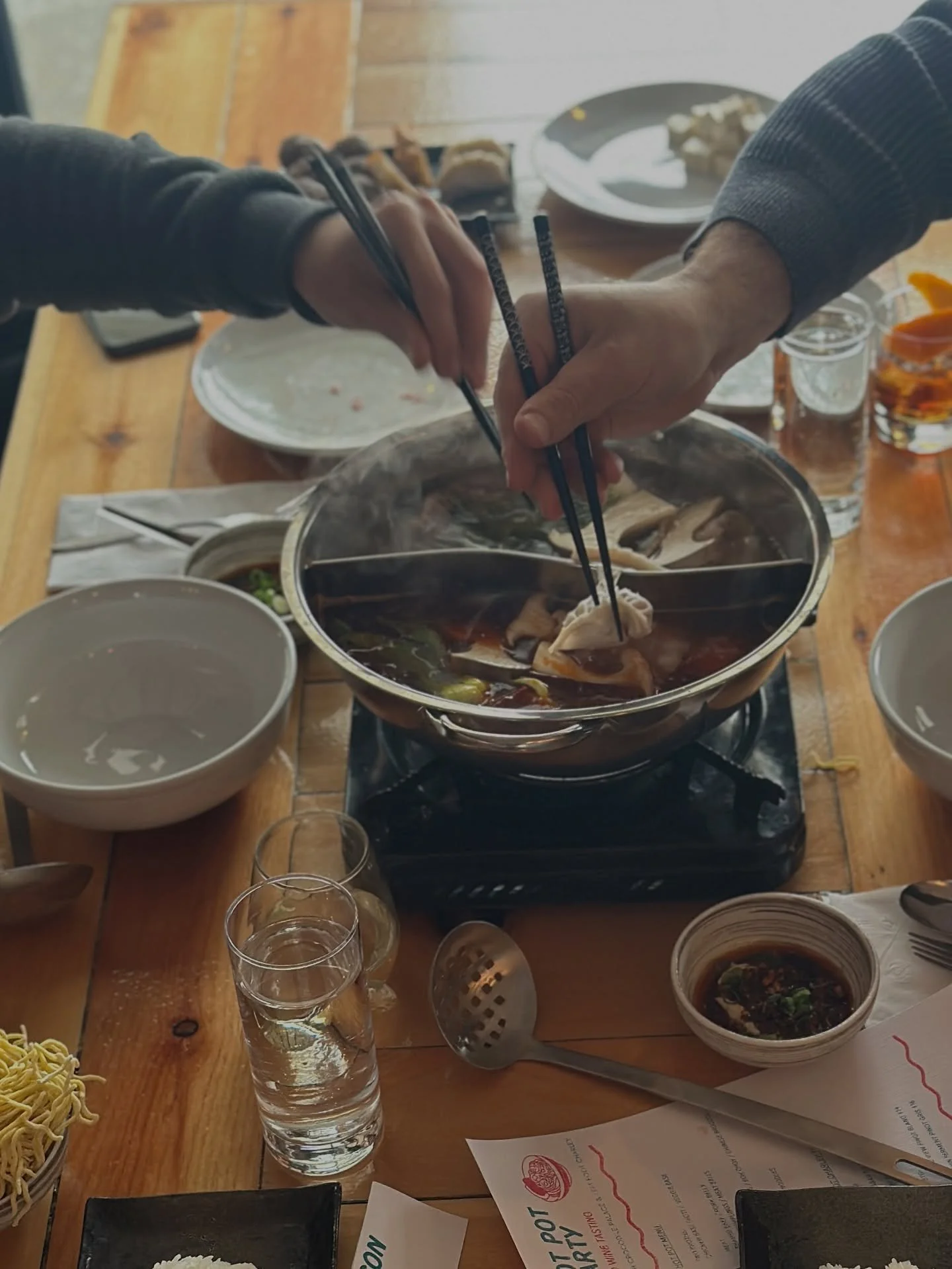 Cozy up to Hot Pot. Thursdays at The Little Fleet, Crocodile Palace is serving comfort &mdash; bring someone you love to share the warmth.