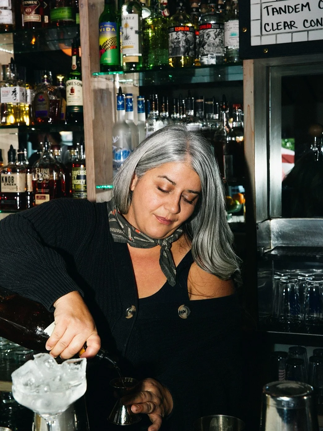 According to Dick

The Espresso Martini was born in 1980s London when a model asked bartender Dick Bradsell to &ldquo;make me something that&rsquo;ll wake me up and f**k me up.&rdquo;
And like a legend, he did &mdash; bold, caffeinated, and a little 