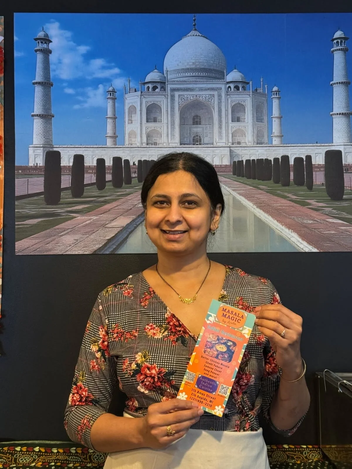 Masala Magic returns this Monday and Tuesday 4-9pm

Chef Anita Jogi, the heart behind Masala Magic in Elk Rapids, brings dishes rooted in family recipes and the kind of cooking that starts long before the pan hits the flame. Passed down from her moth